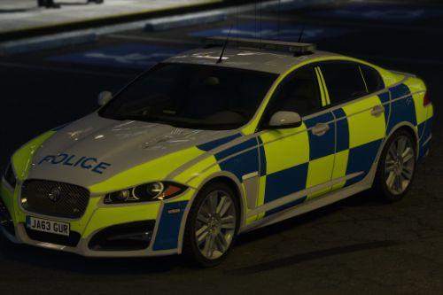 2013 Police Jaguar XFR